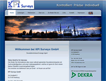 Tablet Screenshot of kpisurveys.de